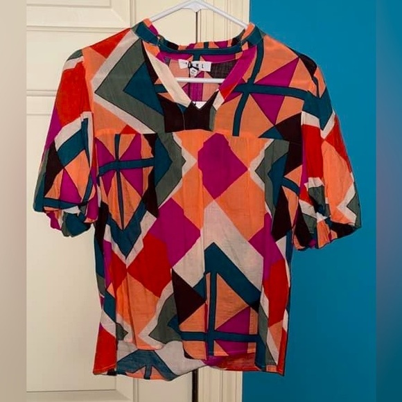 Geometric Blouse - Picture 1 of 1